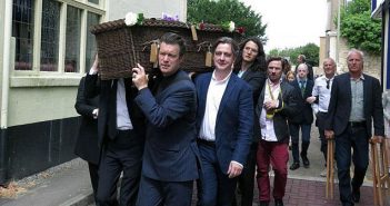 On the funeral of Heathcote Williams: a many-sided Cubist man