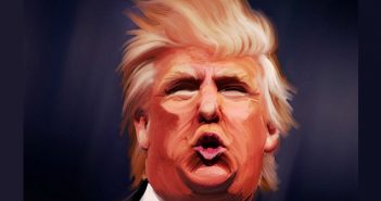 Donald Trump tries to re-cast himself as 21st century incarnation of Ronald Reagan