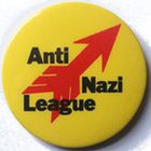King’s Anti-Nazi League badge: he said he was trying to create a visual style for the left