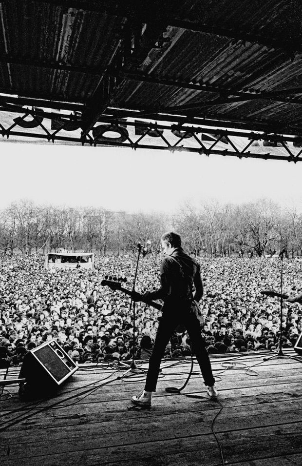 The Clash at Rock Against Racism, Victoria Park, 30 April 1978