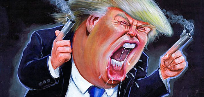 Caricature by Niall O'Loughlin